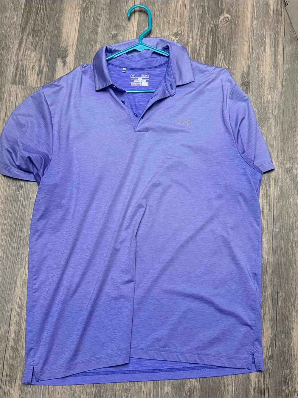 Under Armour Men’s Purple Athletic Polo
